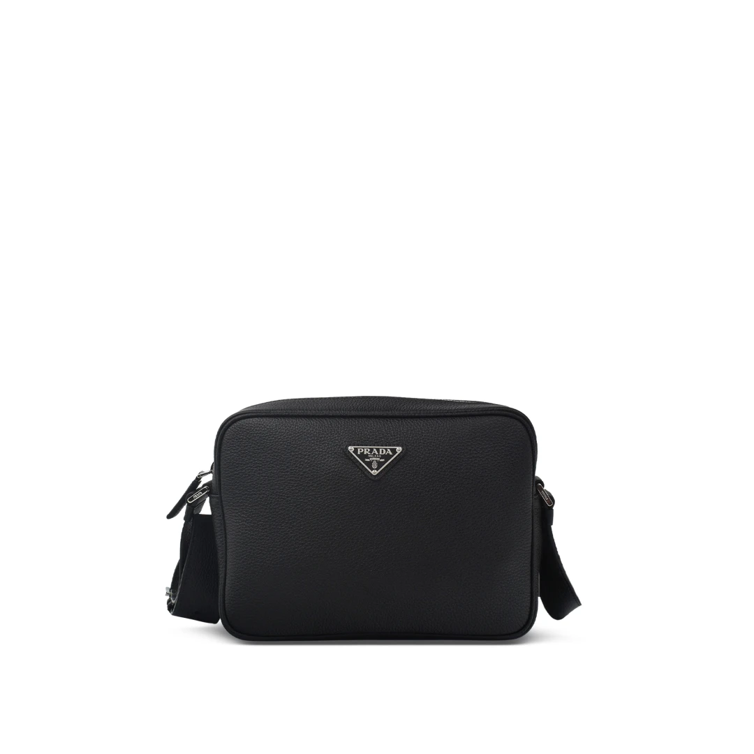 Bonsoir Indonesia | Triangle Logo Shoulder Bag Re-nylon And Nappa