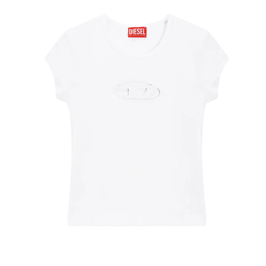 DIESEL Cut-out D Logo T-angie Tshirt