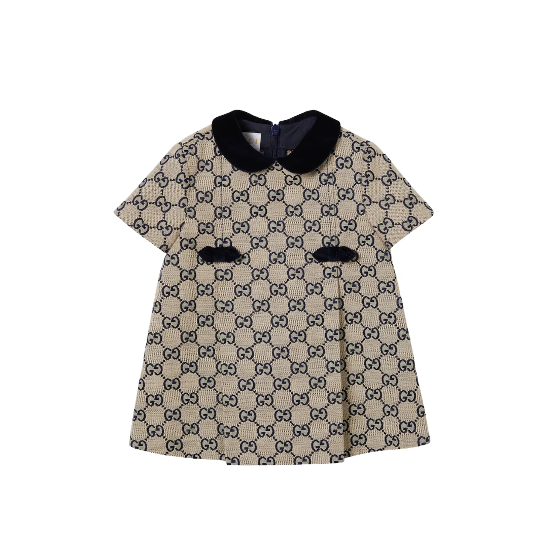 GUCCI Baby GG Supreme Canvas Dress