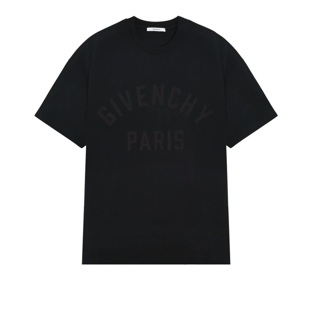 GIVENCHY Logo Patch Embroidered Tshirt