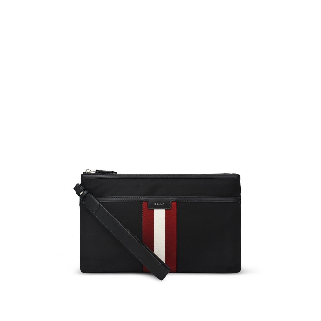 BALLY Code Pouch Nylon