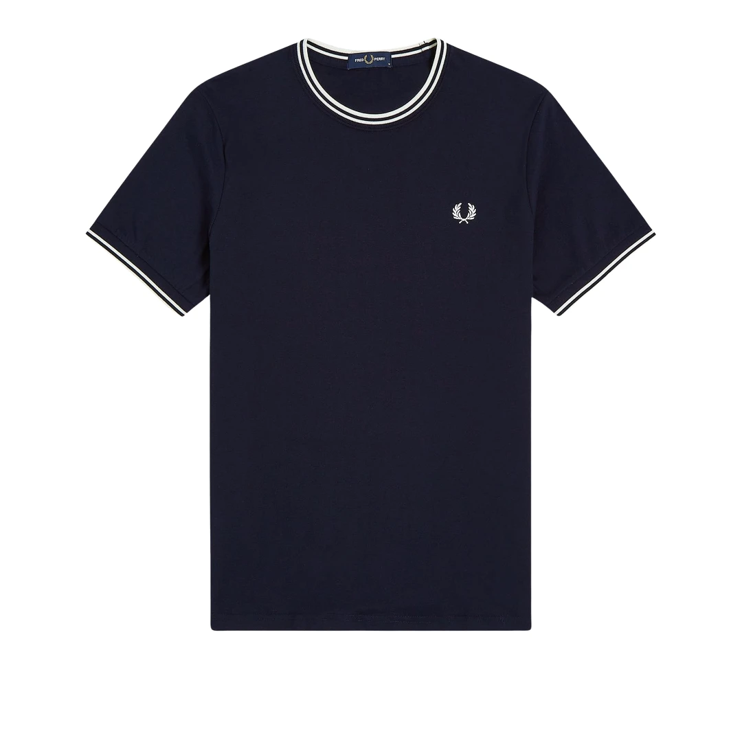 FRED PERRY Twin Tipped Tshirt