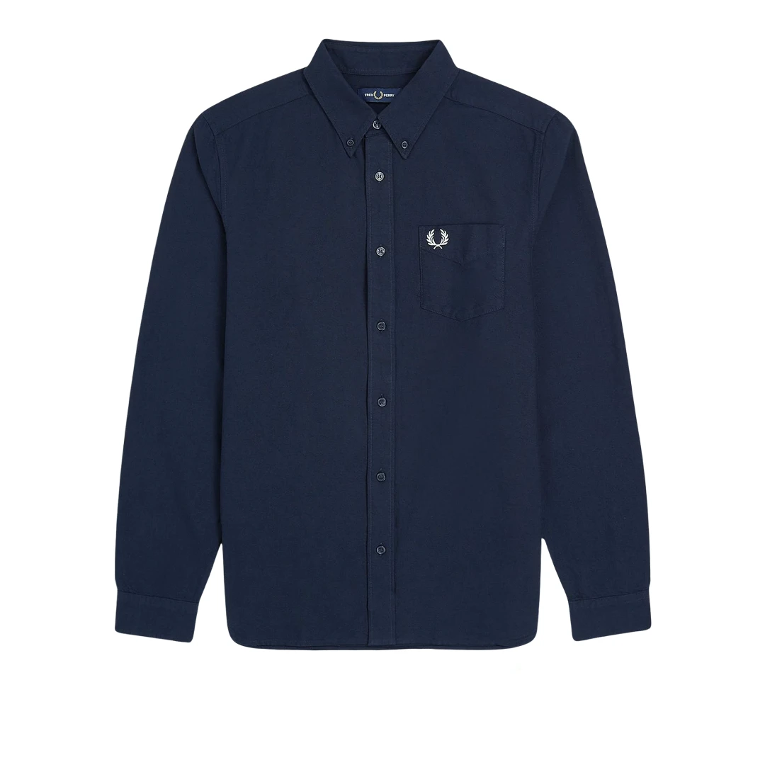 FRED PERRY Oxford Long Sleeve Shirt