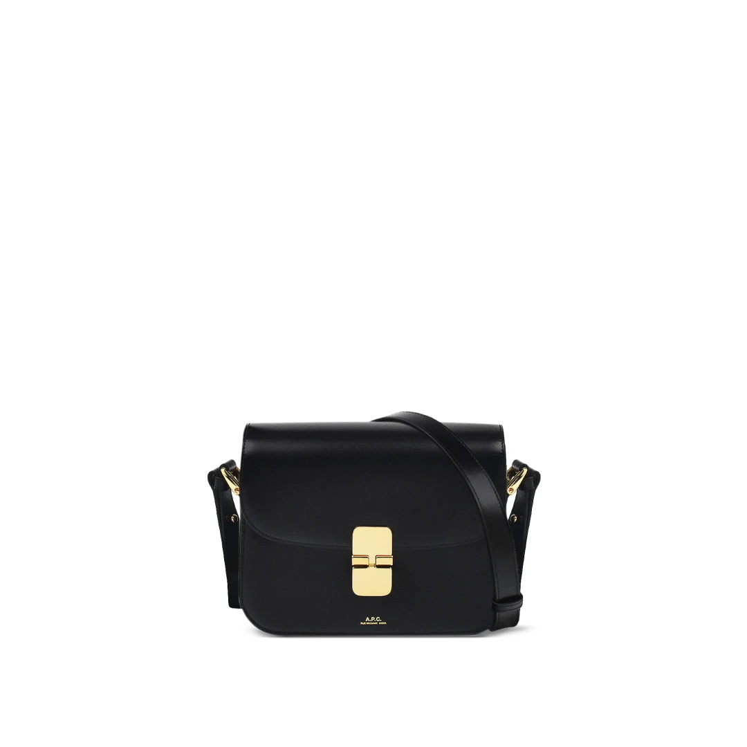 A.P.C. Small Grace Crossbody Bag Leather