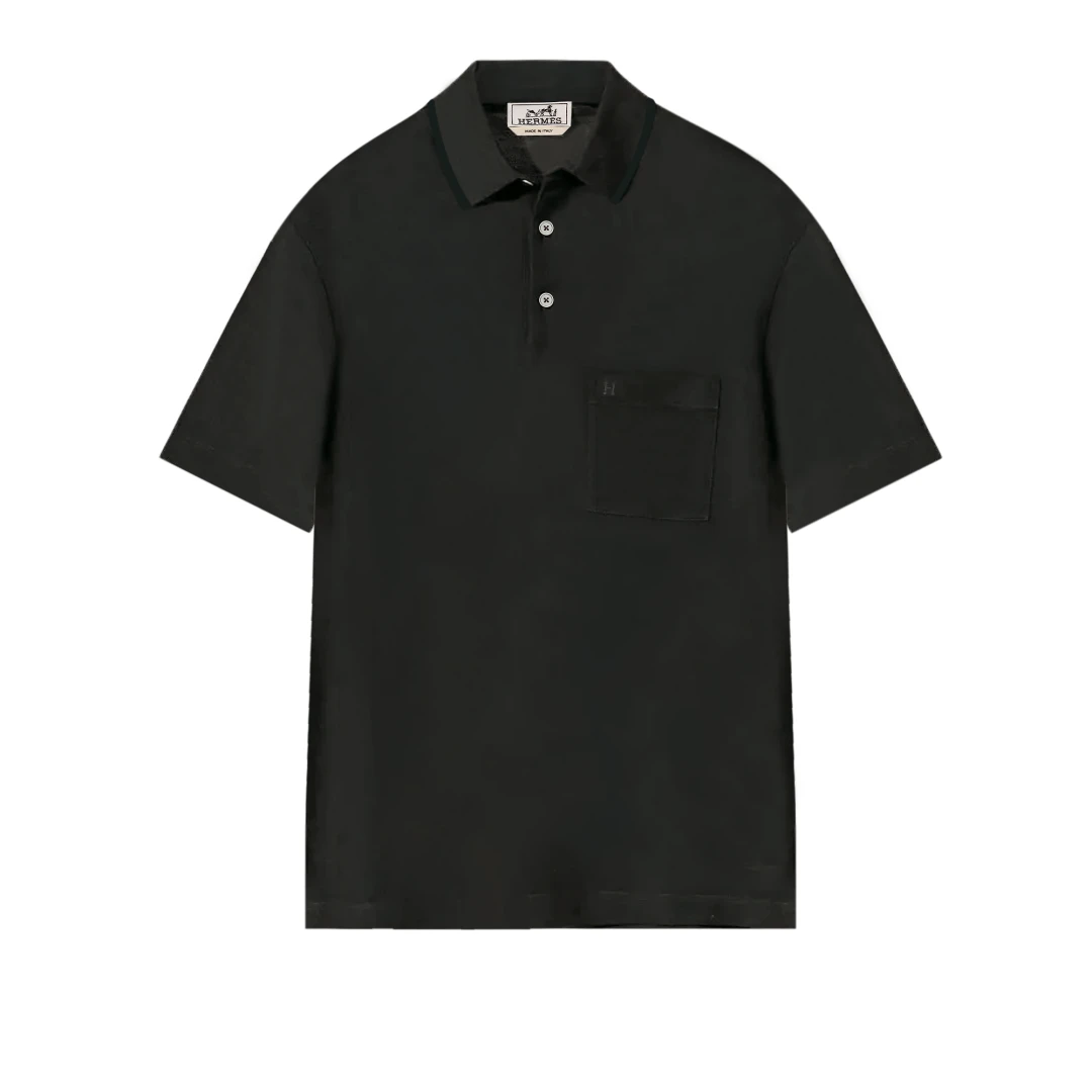 HERMES Piqures Sellier Polo Shirt