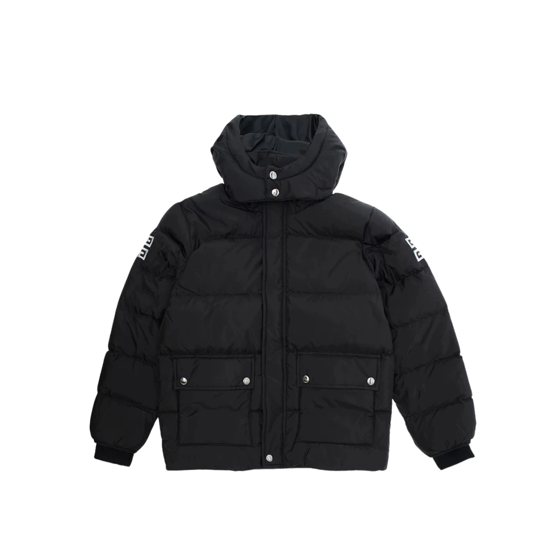 GIVENCHY 4G Logo Embroidered Down Jacket