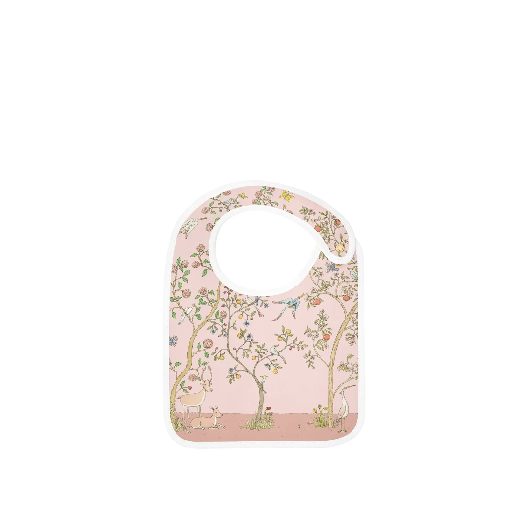 ATELIER CHOUX In Bloom Satin Bib