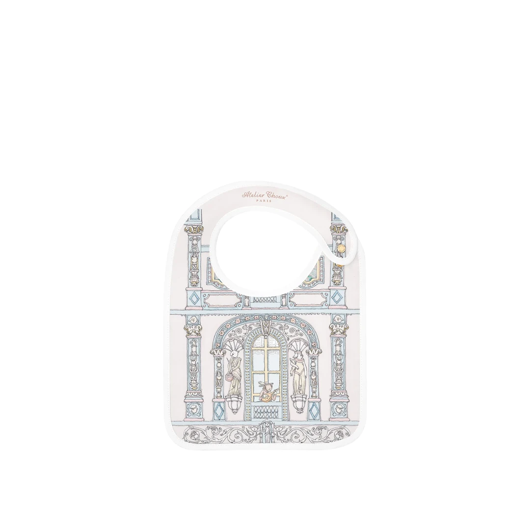 ATELIER CHOUX Chateau Choux Satin Bib