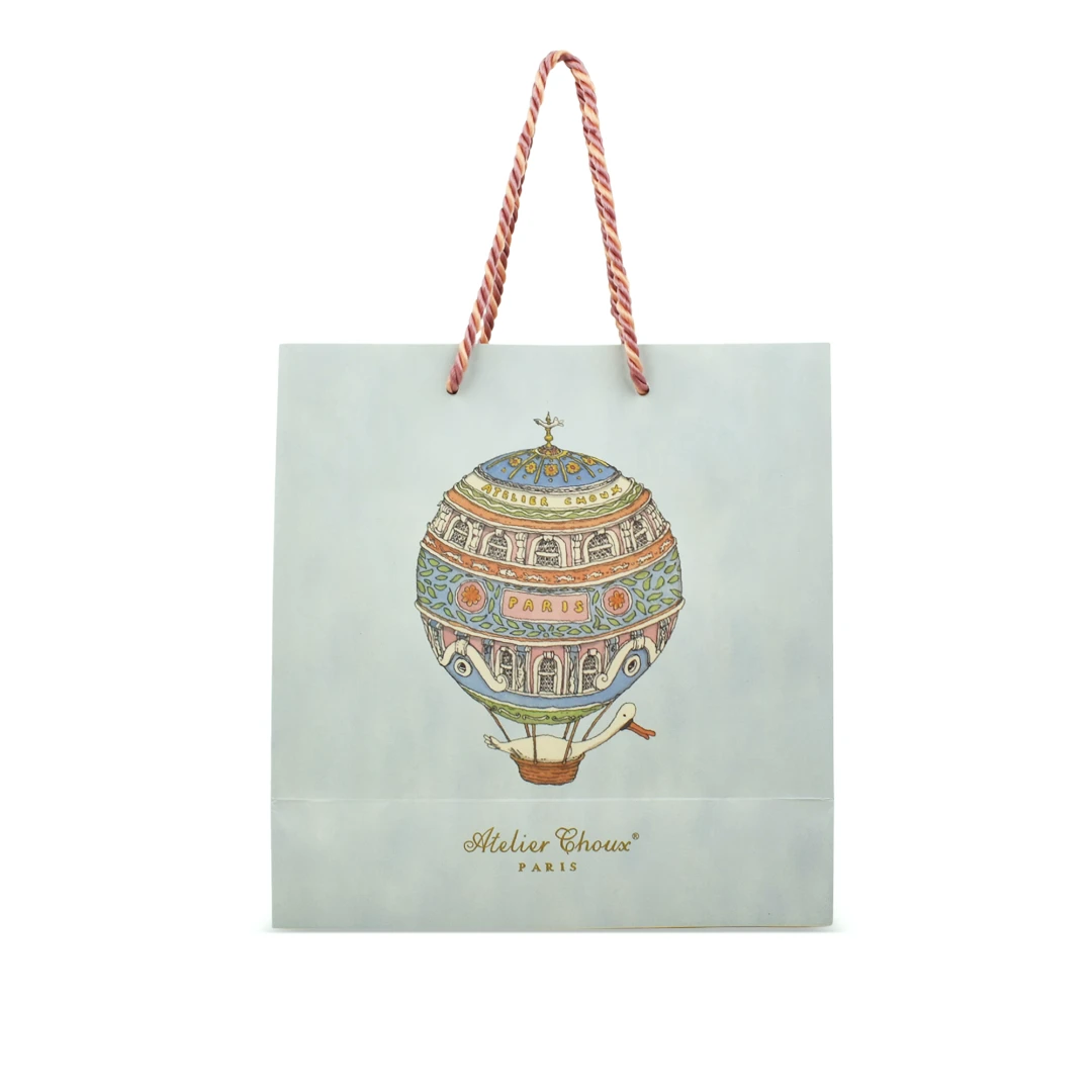 ATELIER CHOUX Hot Air Balloons Medium Paperbag