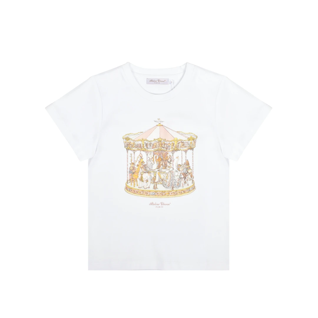 ATELIER CHOUX Carousel Tshirt