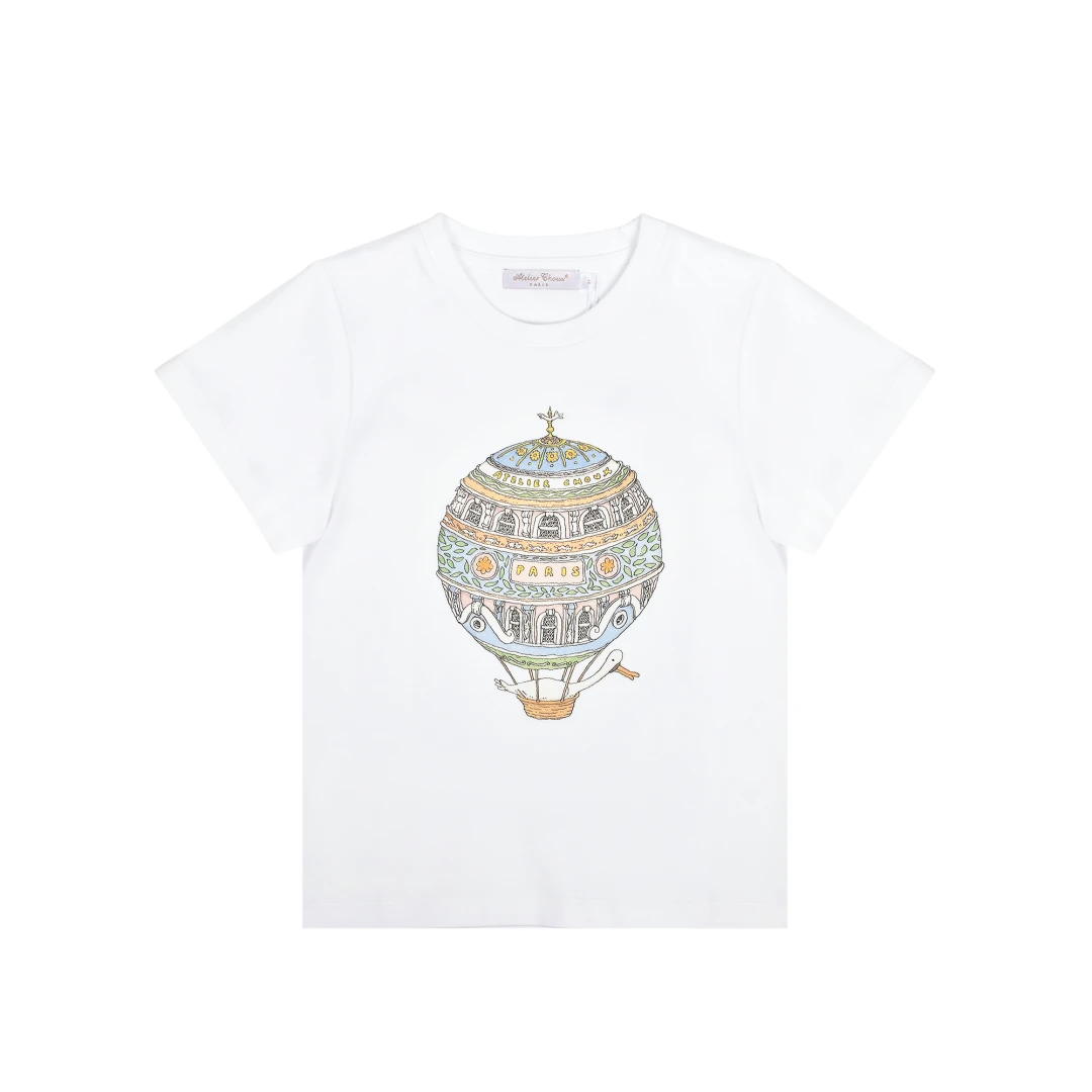 ATELIER CHOUX Hot Air Balloon Tshirt