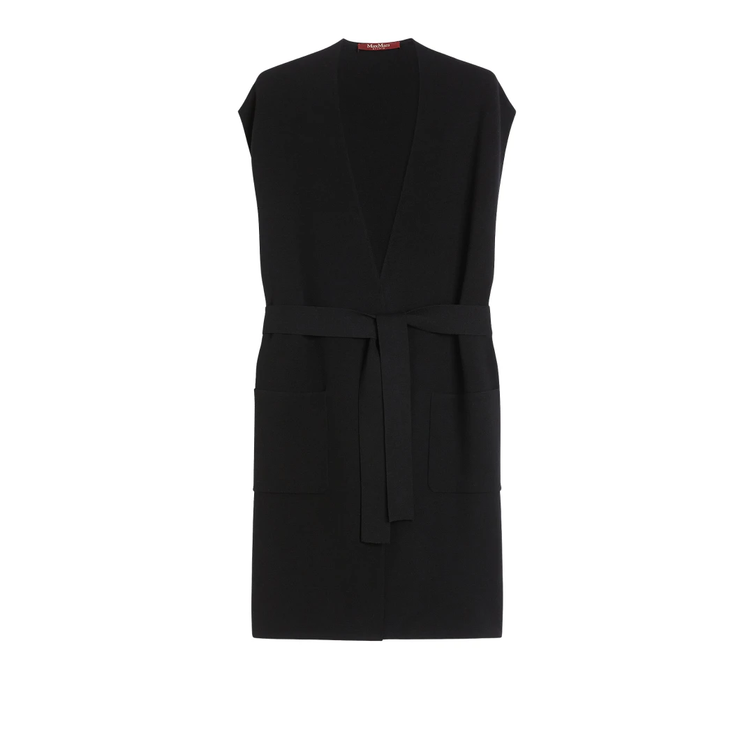 MAX MARA Long Yarn Gilet