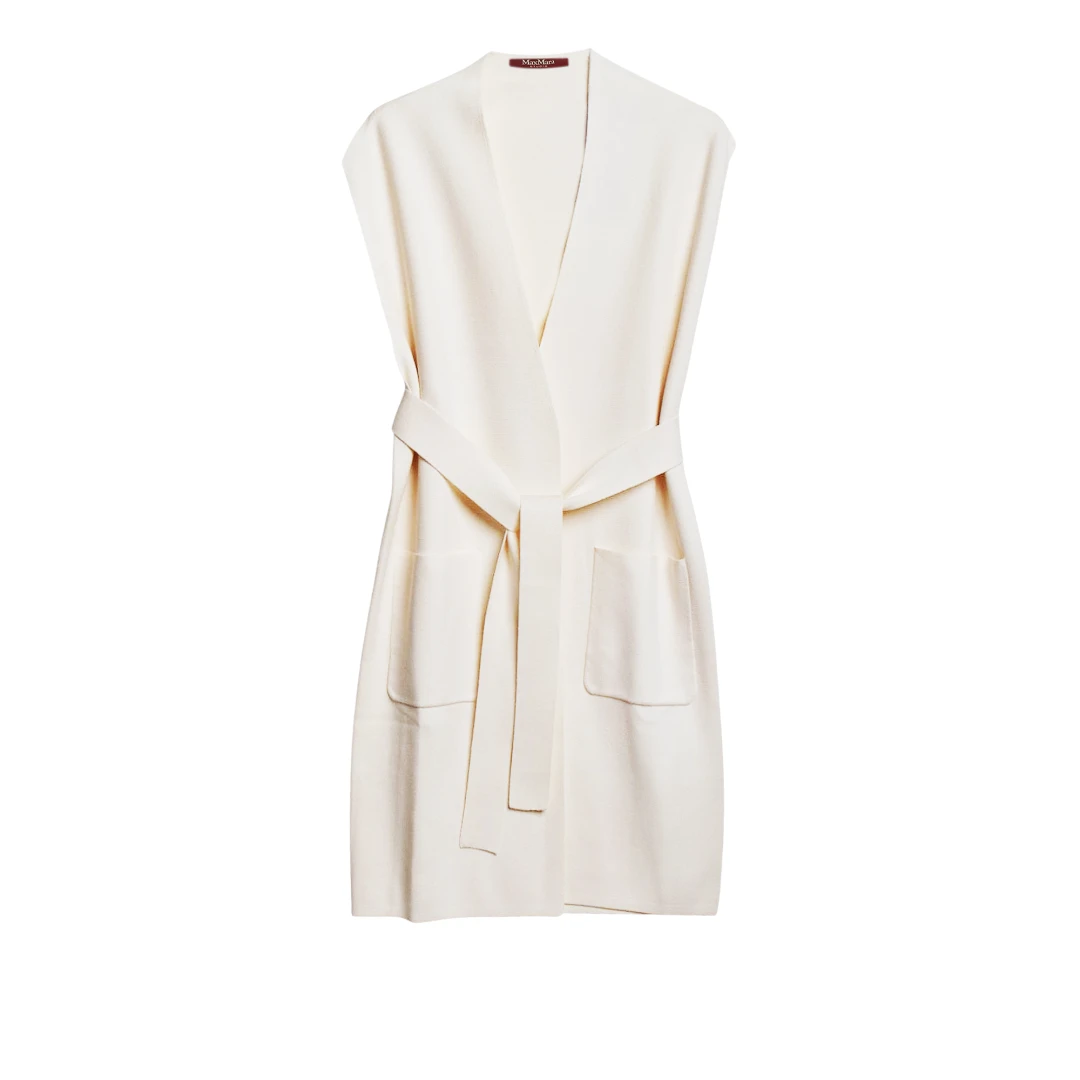 MAX MARA Long Yarn Gilet