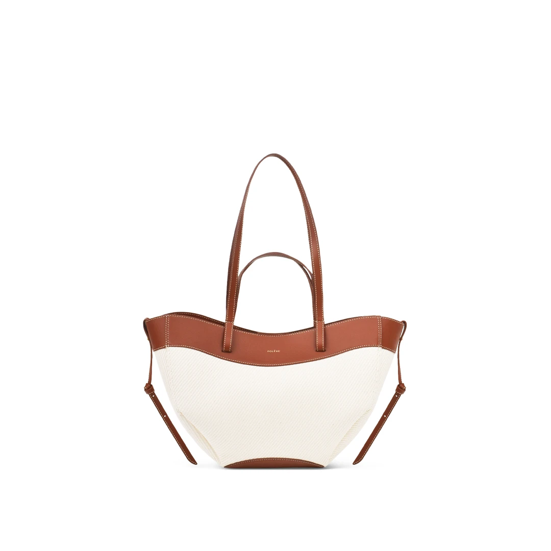 POLENE Cyme Mini Textured Canvas